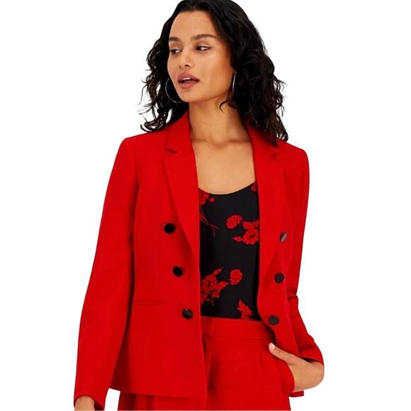 Bar III Black Red Floral Camisole Tank Top XXS NWT Date Night Blouse - Picture 4 of 11